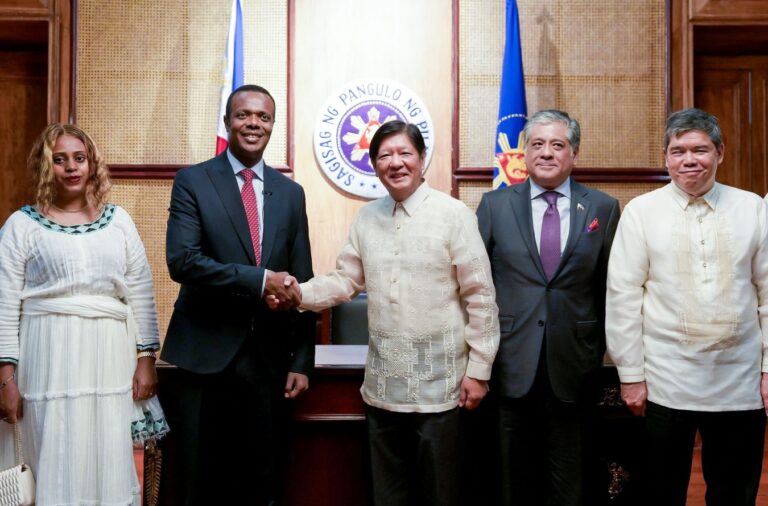 PH, ETHIOPIA AGREE TO COOPERATE ON TRADE, TECHNOLOGY, MANILA-ADDIS ABABA AIR LINKAGE