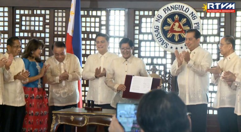 PBBM SIGNS INTO LAW ‘TRABAHO PARA SA BAYAN ACT’