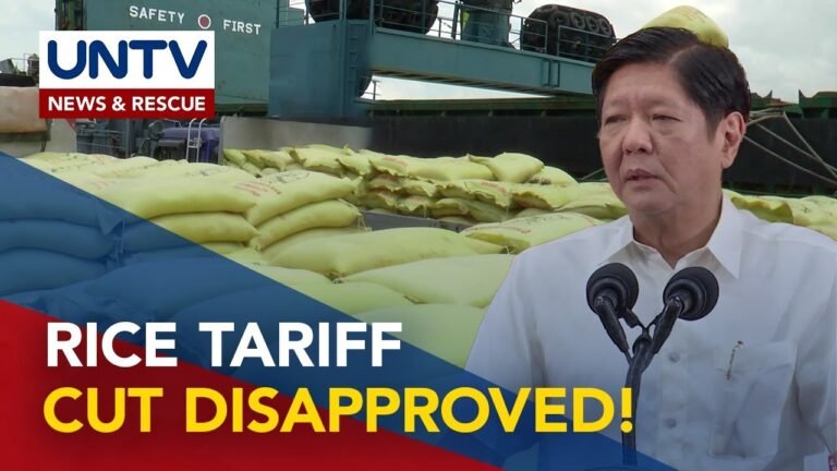 PBBM thumbs down proposed ‘rice tariff reduction’