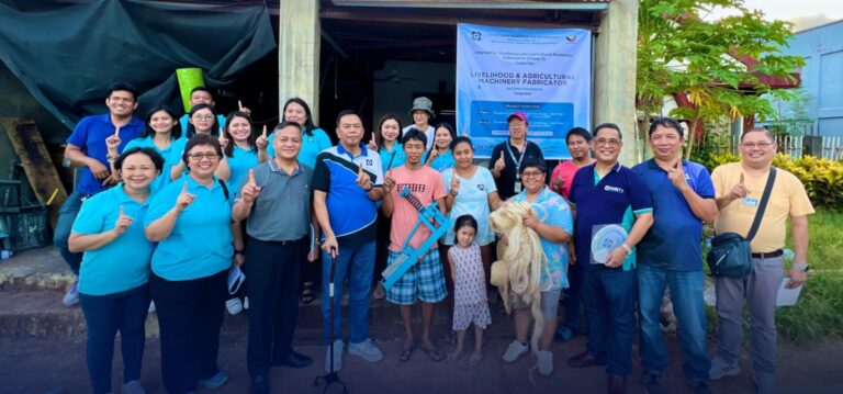 DOST SET UP MSME MARKS SIGNIFICANT IN INVENTION IN THE ABACCA INDUSTRY