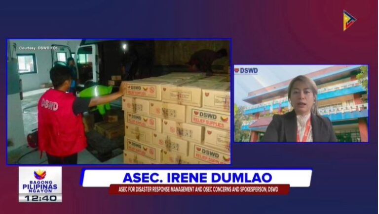 DSWD prepositions over 255k boxes of food packs for Typhoon Julian-hit areas