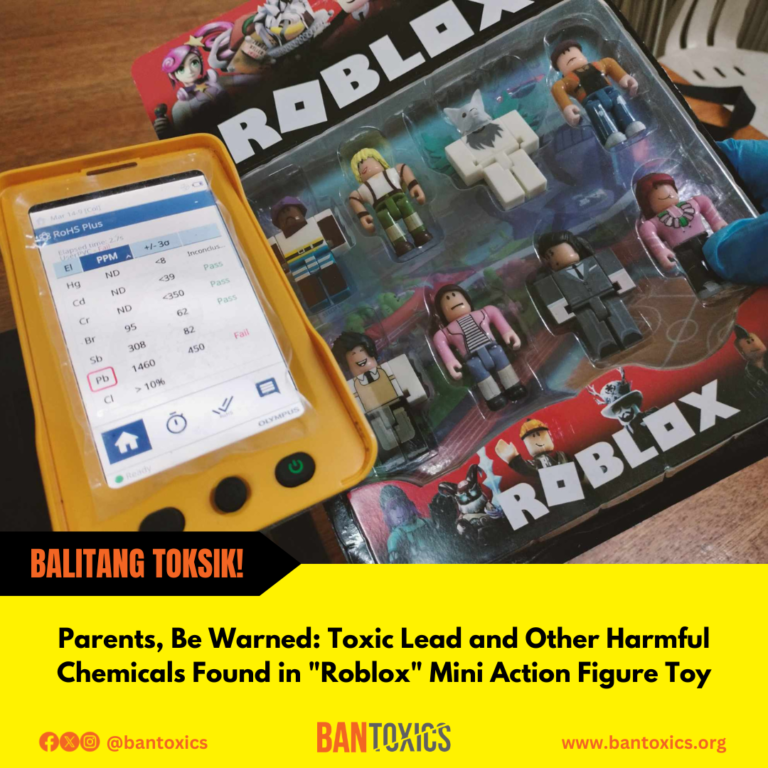 Parents and Children Warned Against Buying Roblox-Inspired Toy Containing Toxic Chemicals
