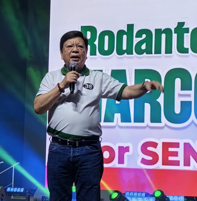 Marcoleta Holds Miting de Avance at Philippine Arena, Draws Thousands of Supporters