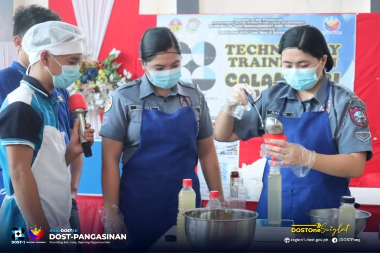 DOST – Pangasinan opens opportunities for PDLs in Dagupan City Jail, provides training on Calamansi Juice Processing
