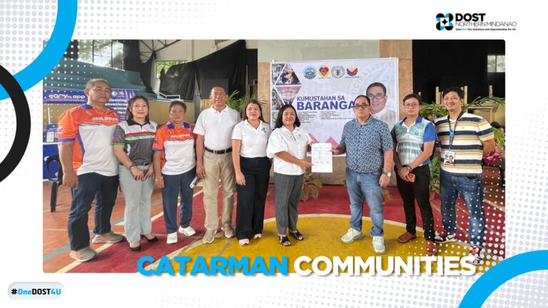 Catarman communities empowered wit new DOST Projects