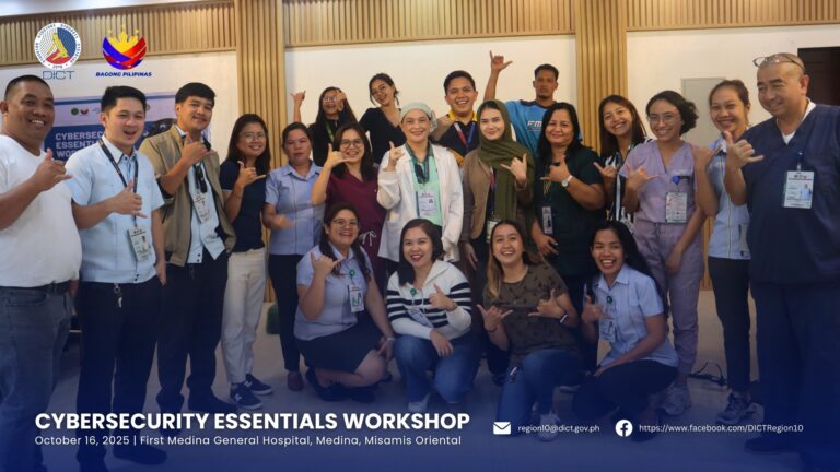 Cybersecurity Essentials Workshop for First Misamis Oriental General Hospital