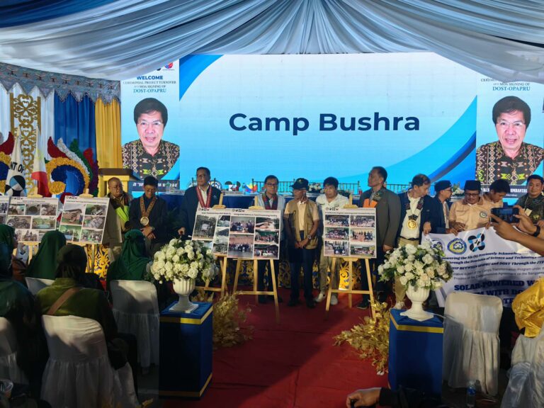 DOST Rolls Out Science-Based Peace Interventions in Former MILF Camps