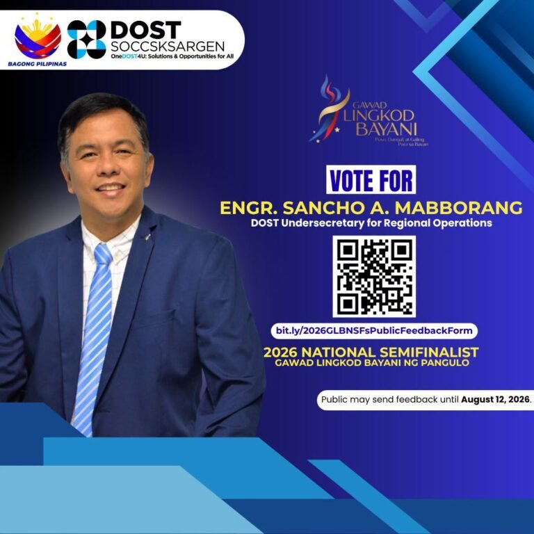 SOCCSKSARGEN Region, Lets Show our Support for USEC Mabborang!